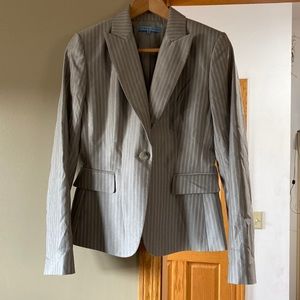 Antonio Melani gray pinstripe blazer. New with tags.